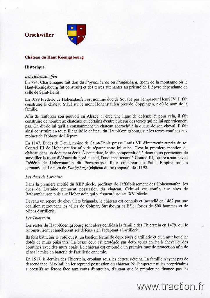 201009_patrimoine (16).jpg - 18/09/2010 - CLUB DE VHICULES ANCIENS D'ALSACE-MULHOUSECVAAM BP 1186 - 68053 MULHOUSE CEDEX27mes JOURNES EUROPENNES DU PATRIMOINEORSCHWILLER - Chteau du Haut Koenigsbourg